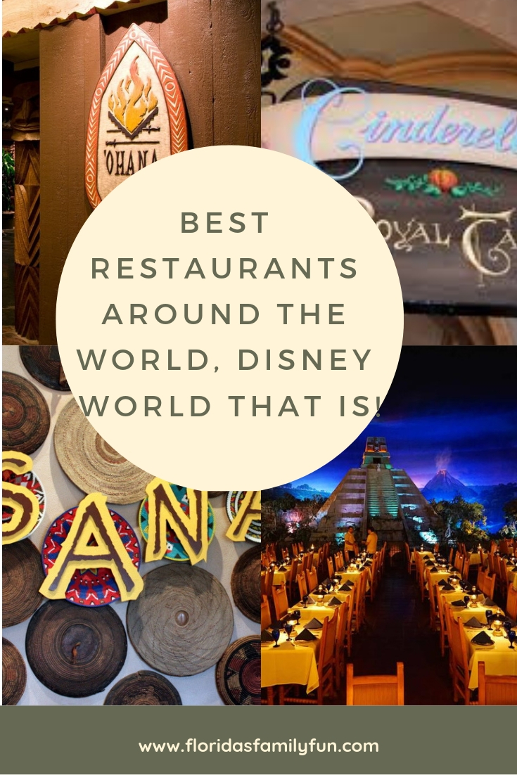 Best Restaurants Around The World, Disney World That Is! - Florida's ...