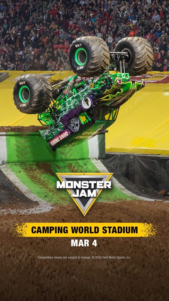 Monster Jam Camping World Stadium March 4, 2023 Florida's Family Fun